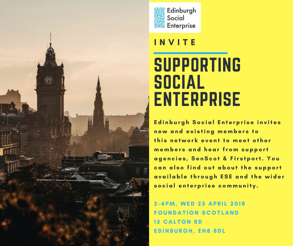 esenscot's tweet image. Looking forward to seeing lots of social enterprises at our Supporting Social Enterprise on Wedneday.  You can still  attend by registering here:   bit.ly/2HU8Z18