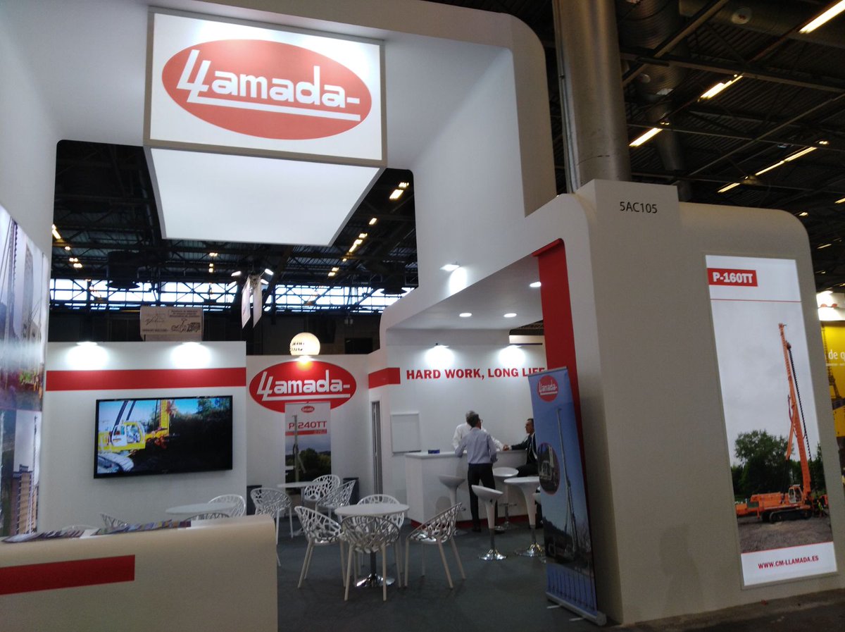 ANMOPYC_es's tweet photo. Os dejamos foto de los stands en @intermatparis  de: @FrumecarSpain ,  Llamada, Miningland, @Moldtech_sl https://t.co/9flDolCVMr