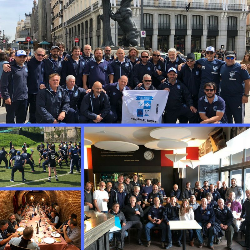 EspritBasque's tweet photo. Un séjour de 14 jours réussi pour ce Club vétéran de rugby d’Argentine !
au programme #Madrid, #Vigo, #Bilbao ,#SanSebastian et #biarritz / #bayonne mais surtout de la bonne humeur !
#espritrugby #espritdequipe #sejoursportif #veteranrugby #haka #rencontressportives #espritbasque https://t.co/PvSuyGW4yt