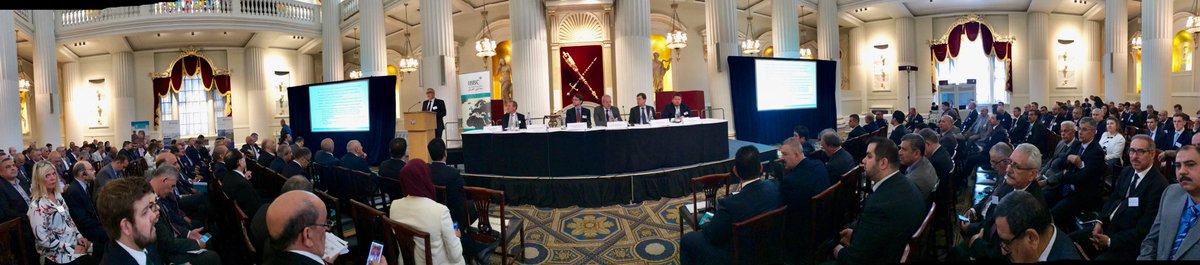 Baroness_Nichol's tweet photo. Welcome back to #IBBC2018 @cityoflondon #MansionHouse. It’s the first of the round-table discussions - obtaining finance for projects in #Iraq, chaired by @IBBC Board member Gavin Wishart https://t.co/GM5TNVEOwX
