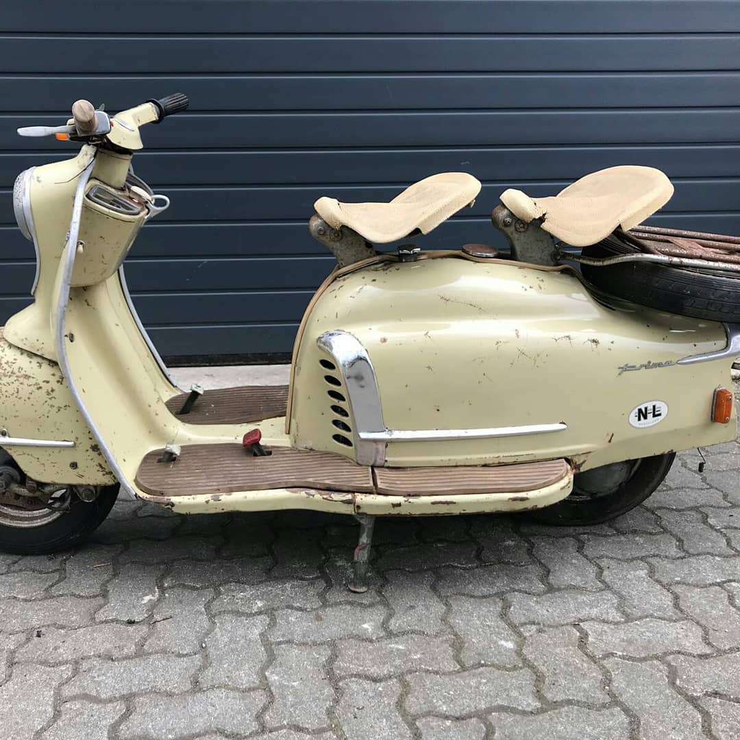 finansiel moral Limited Classic Cars Bikes and More on Twitter: "For sale. NSU PRIMA 5, Dynastart  175cc, 1958. Barnfind. Look at https://t.co/CCaI1dOl3E We ship  internationally. https://t.co/7GN1QZkAdl" / Twitter