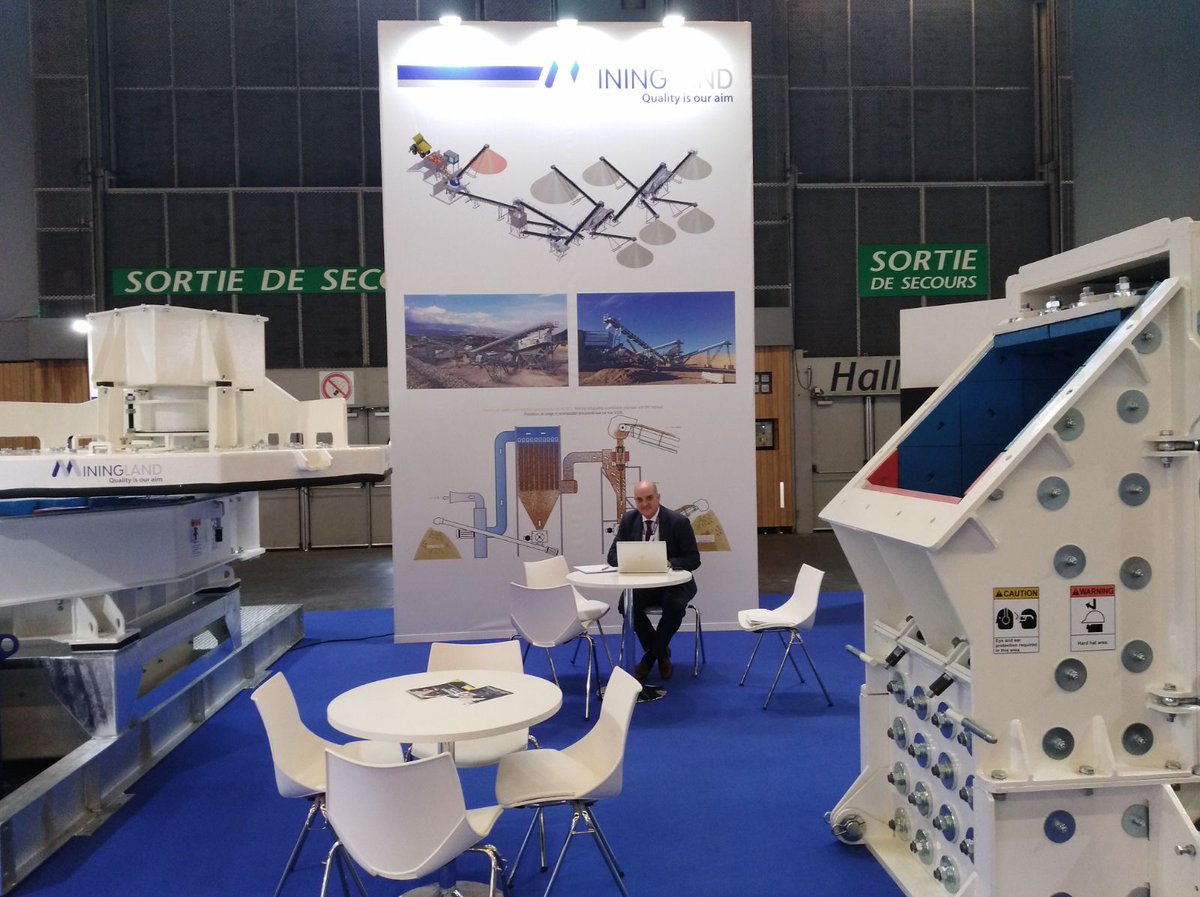 ANMOPYC_es's tweet photo. Os dejamos foto de los stands en @intermatparis  de: @FrumecarSpain ,  Llamada, Miningland, @Moldtech_sl https://t.co/9flDolCVMr