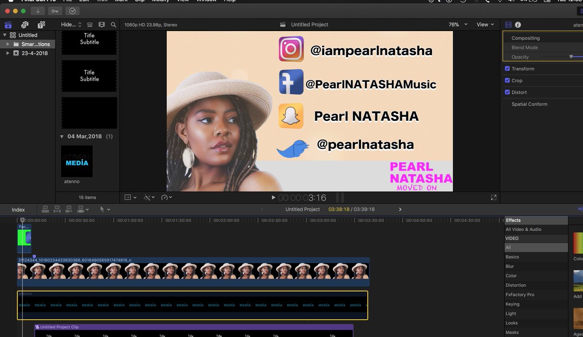 AtennoMedia's tweet photo. Another one done.... 

#MovedOn Lyric Video 

Pearl Natasha https://t.co/XnVb0oEaEU