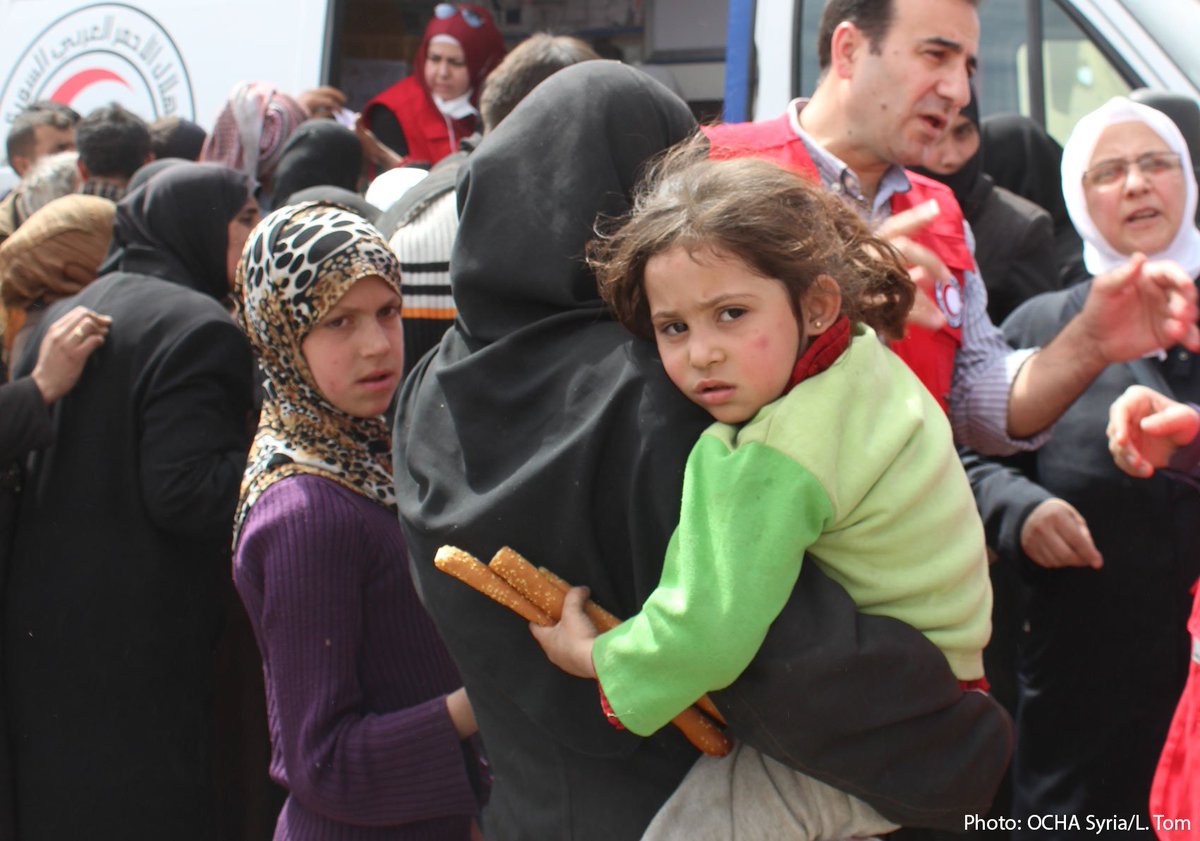 OCHA_Syria's tweet photo. The @UNReliefChief @Refugees @UNDP @UNOCHA call for increased support for vulnerable people in #Syria and the region, as #Brussels conference opens today #SyriaConf2018

https://t.co/zINqBB5PJN https://t.co/B4O2yY1qdN