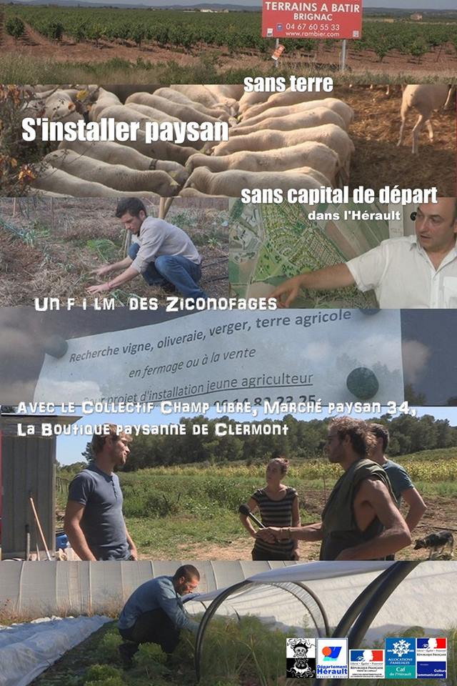 Après la #bourseauxplantes et la découverte du parc Agricole Naturel Urbain, les #ziconofages présentent leur #cinédébat "S'installer paysan sans terre et sans capital", toujours à la Tendresse ! 
29 Avril, 15h - 17h
#semainedelenvironnement