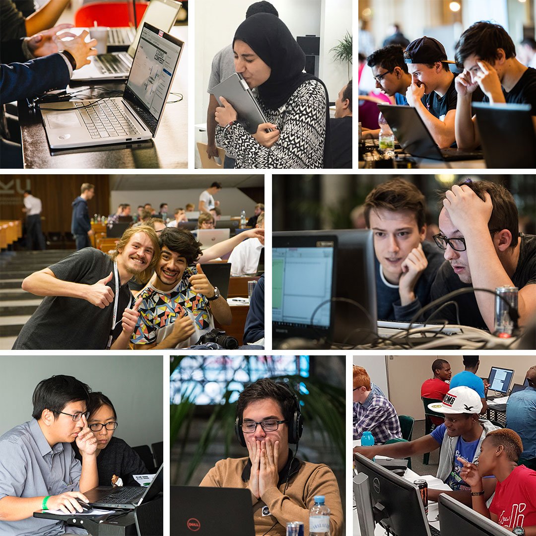 Coding_Contest's tweet photo. 💻 Coder’s emotions last year 👩💻
Are you ready for Friday, 27th?
https://t.co/50jhQb9v0D
#getYourSeat
#registrationStillOpen #CodingContest #chooseYourCity #chooseYourLanguage #chooseYourTools #adrenaline
powered by @DeutscheBoerse
organized by @catalysts https://t.co/O9ohR0Bk8a