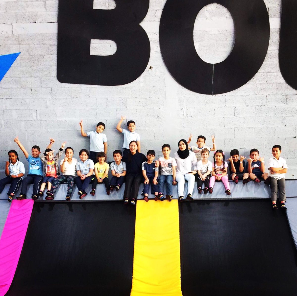 DohaAcademySLWA's tweet photo. Children with 100% attendance enjoying their day at Bounce.
#DASalwa https://t.co/gU9u4c11s4