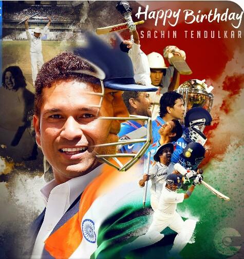 Happy Birthday God of Cricket  Sachin Tendulkar Sir...  