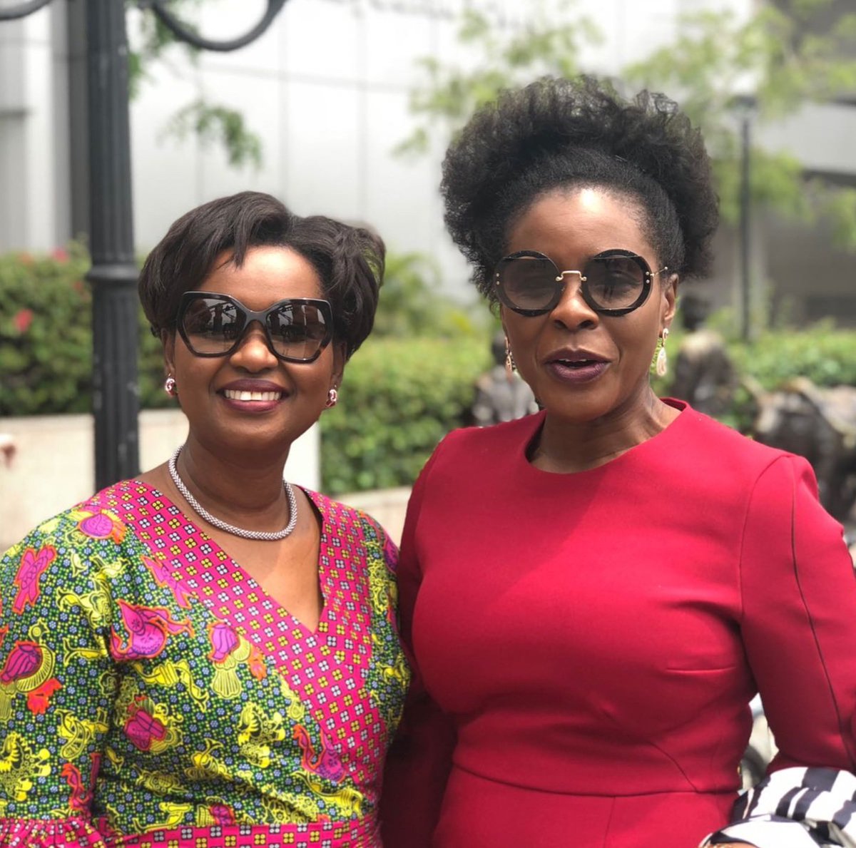jumokeadenowo's tweet photo. With an amazing force of nature @ouli.sarr , Deputy Regional Director UN Women serving together on the Jury of the Cartier Women’s’ Initiative Awards Singapore . https://t.co/qu6PXpkSXW