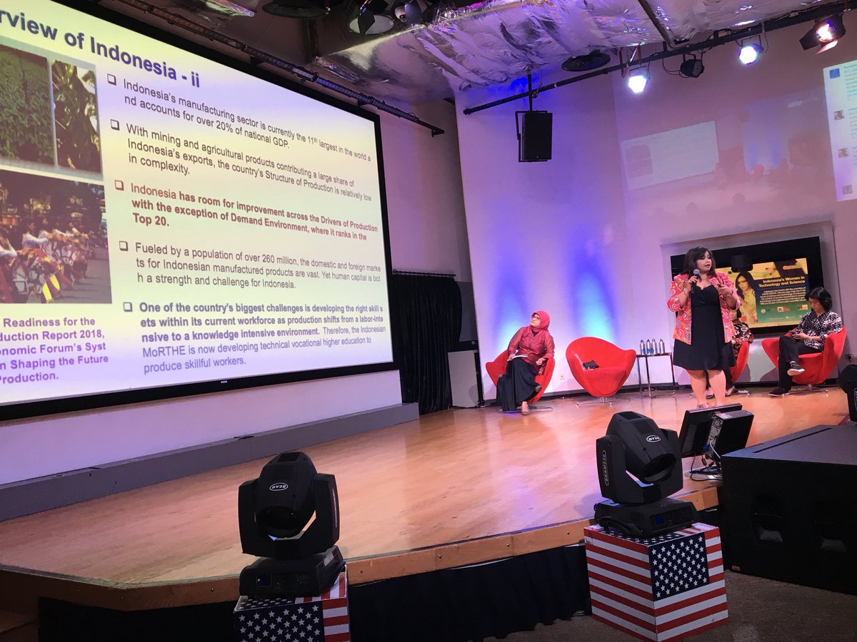 jalueleven's tweet image. A great Kartini event by discussing Indonesia’s women in technology and science today #penelitianshera @america #usaidindonesia #kemristekdikti
