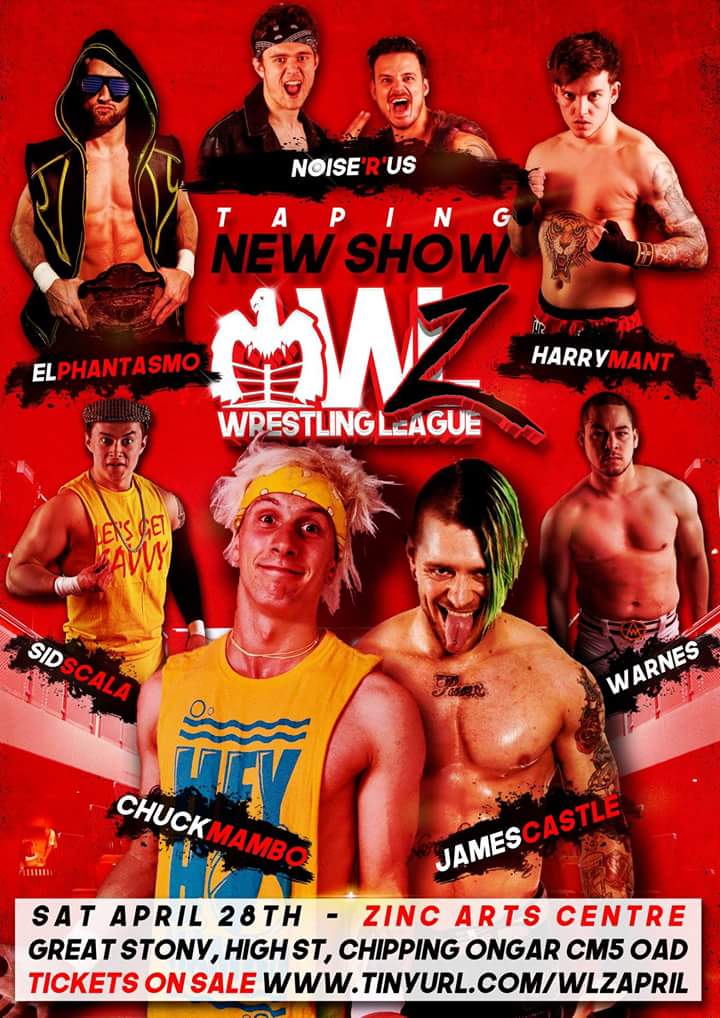 SpiralPW's tweet photo. Saturday @WrestlingLeague gets Noisy! 

#HAHAYEAH https://t.co/WYCRq8k0Qd