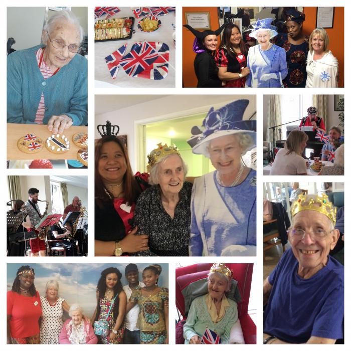 NewCenturyCare's tweet photo. In honour of Her Majesty The Queen's Birthday, our homes threw some very British parties to celebrate. There were renditions of The National Anthem union jack decorations, beautiful food, live bands, dancing and merriment. We could not have asked for a happier day! https://t.co/2YFOkfjPKQ