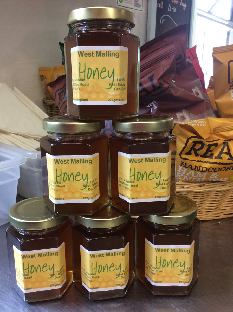 beanrush's tweet photo. The most local honey to west Malling has just been delivered. #beanrush #westmalling #honey #localhoney https://t.co/MY2P7XQWmx