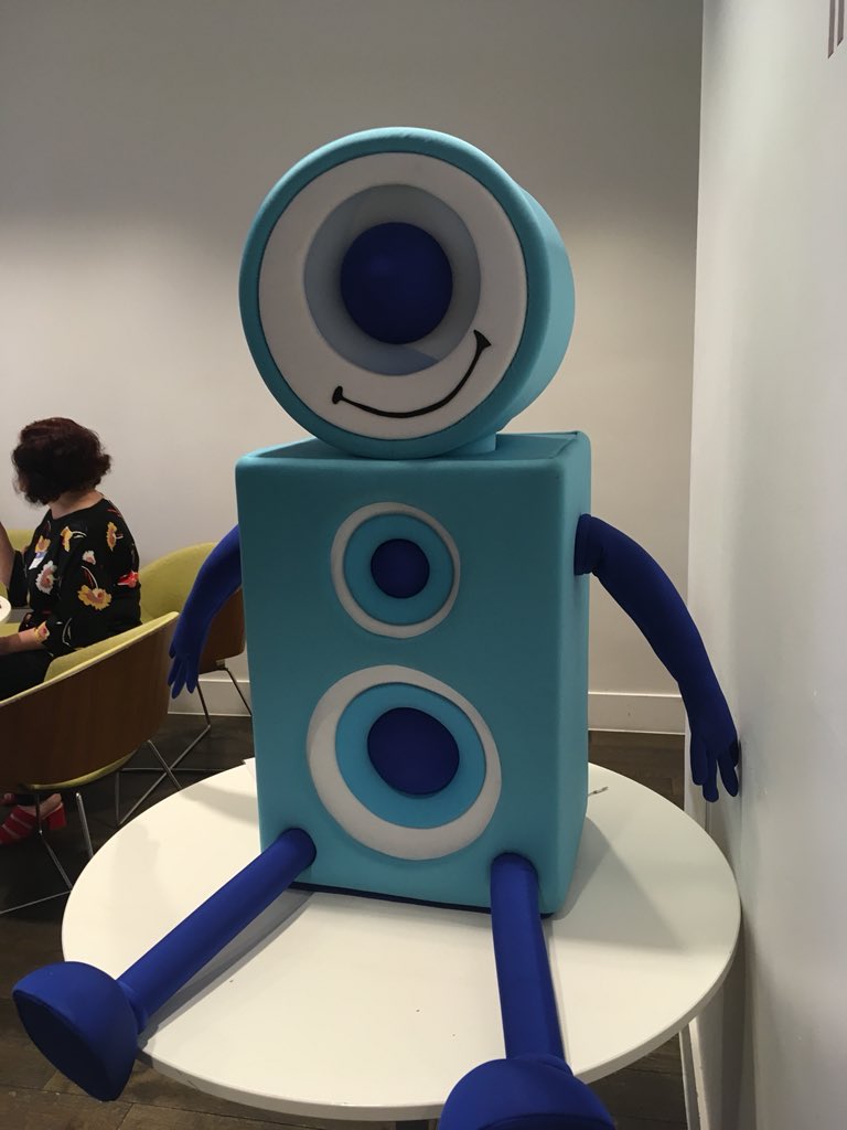 We are flying the flag for Local Aid at global’s HQ in Leicester Square with noisy! A busy day ahead for Amanda who is attending seminars about raising the profile of the charity <a href="/makenoise/">Global's Make Some Noise</a>