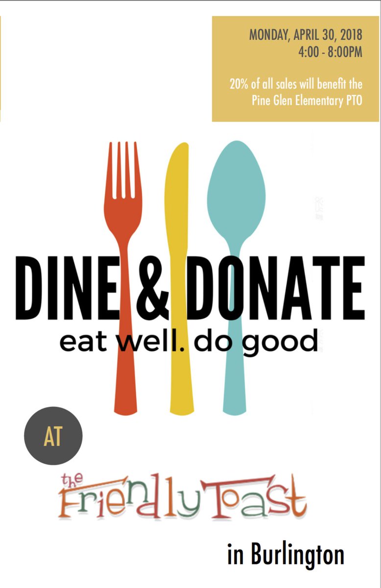 Dine &amp; Donate at The Friendly Toast pineglenpto.org/2018/04/24/din…