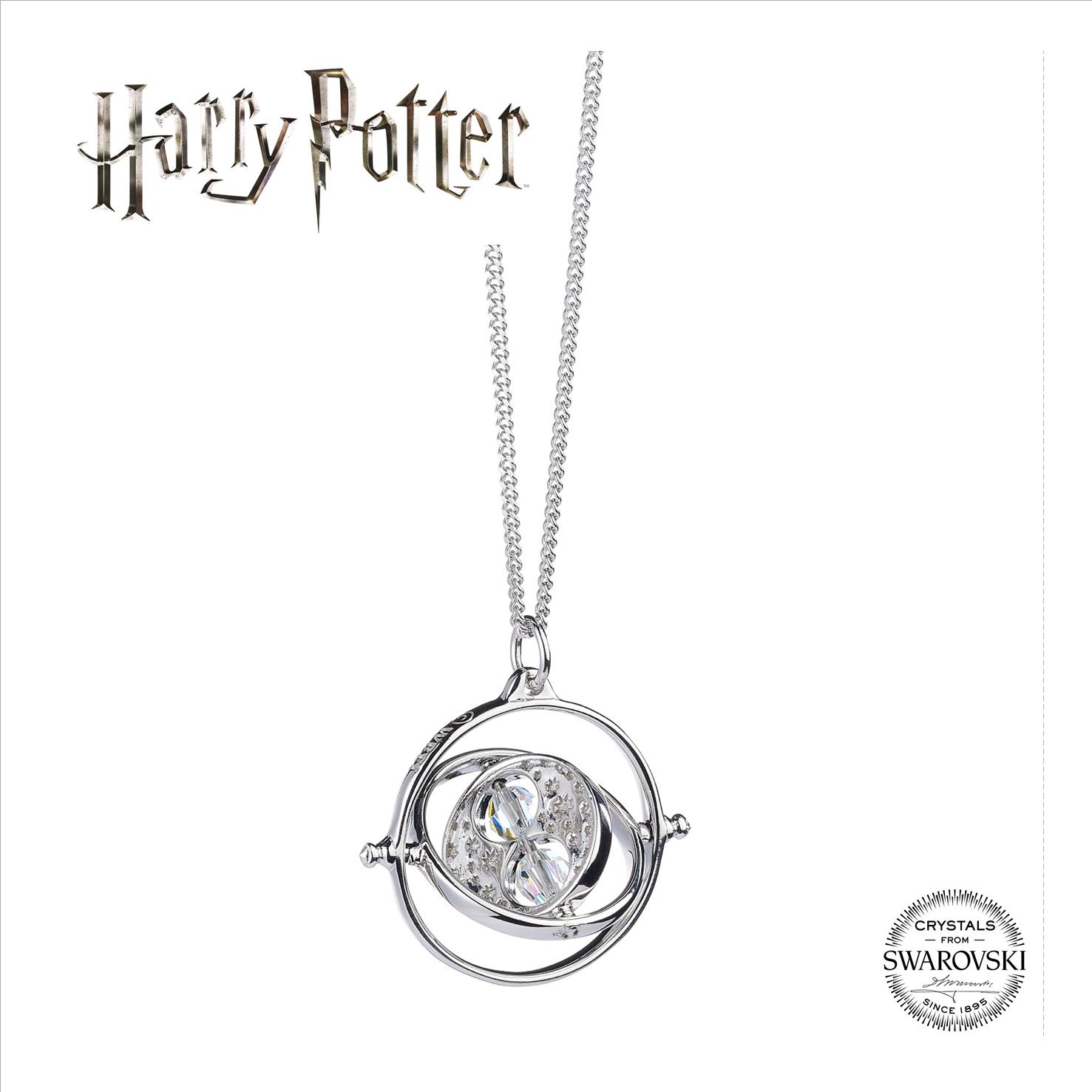 Harry Potter Gold Plated Spinning Time Turner Necklace | eBay