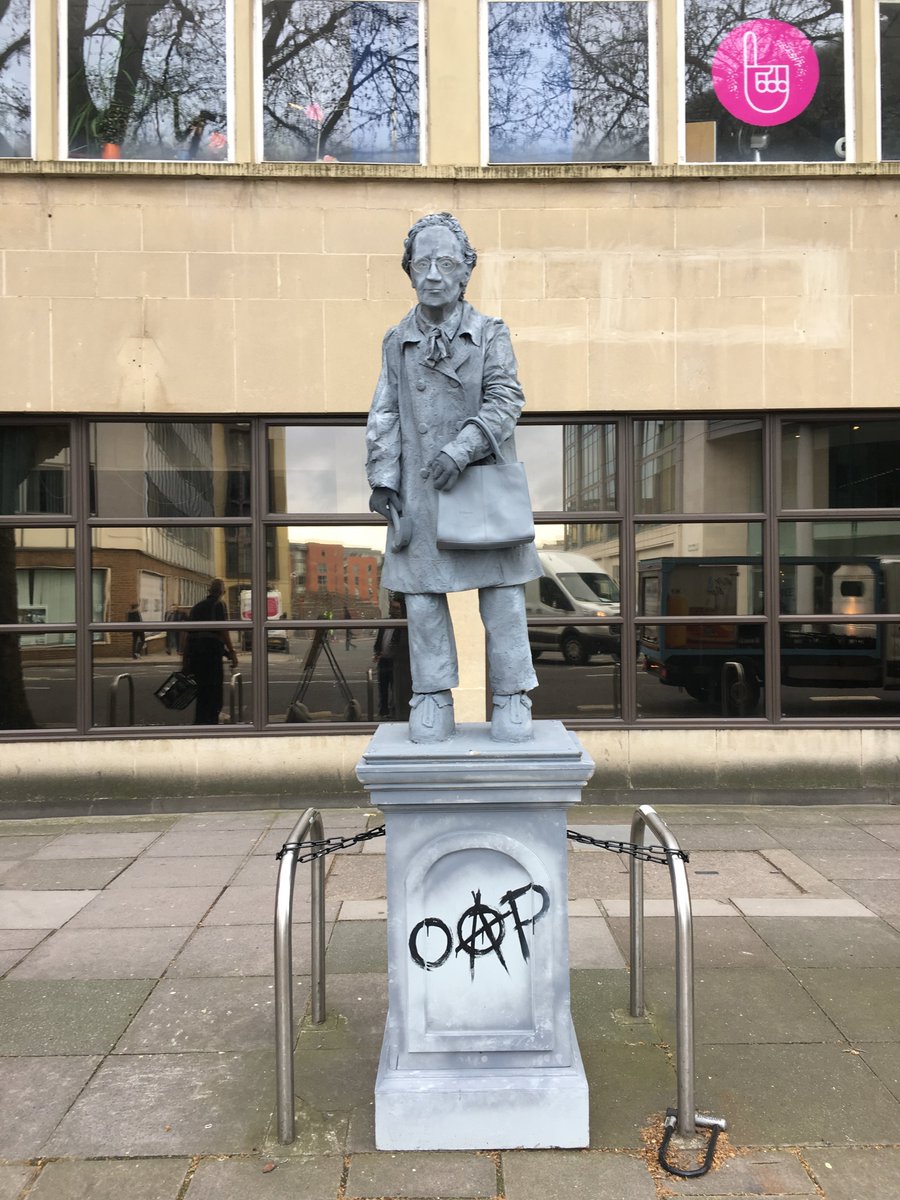 A mysterious statue named 'Ruth' appeared opposite the #RSM Bristol office this week. Intrigued to find out who the artist is and who Ruth represents. <a href="/RSMUK/">RSM UK</a>