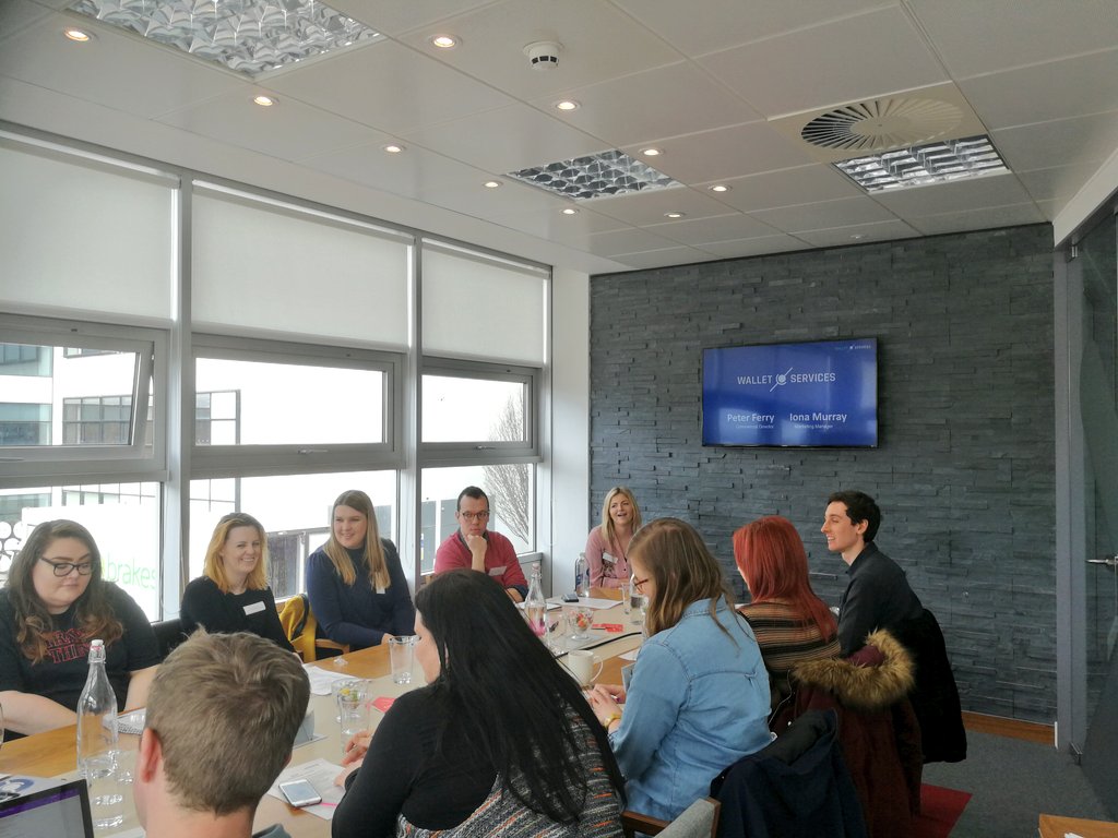 ExceptionUK's tweet photo. .@bchainbeyonce is in the hot seat now explaining her experience as a Young Scot &amp; how #blockchain can protect your data! @wallet_services. https://t.co/3v0dRaZb6A