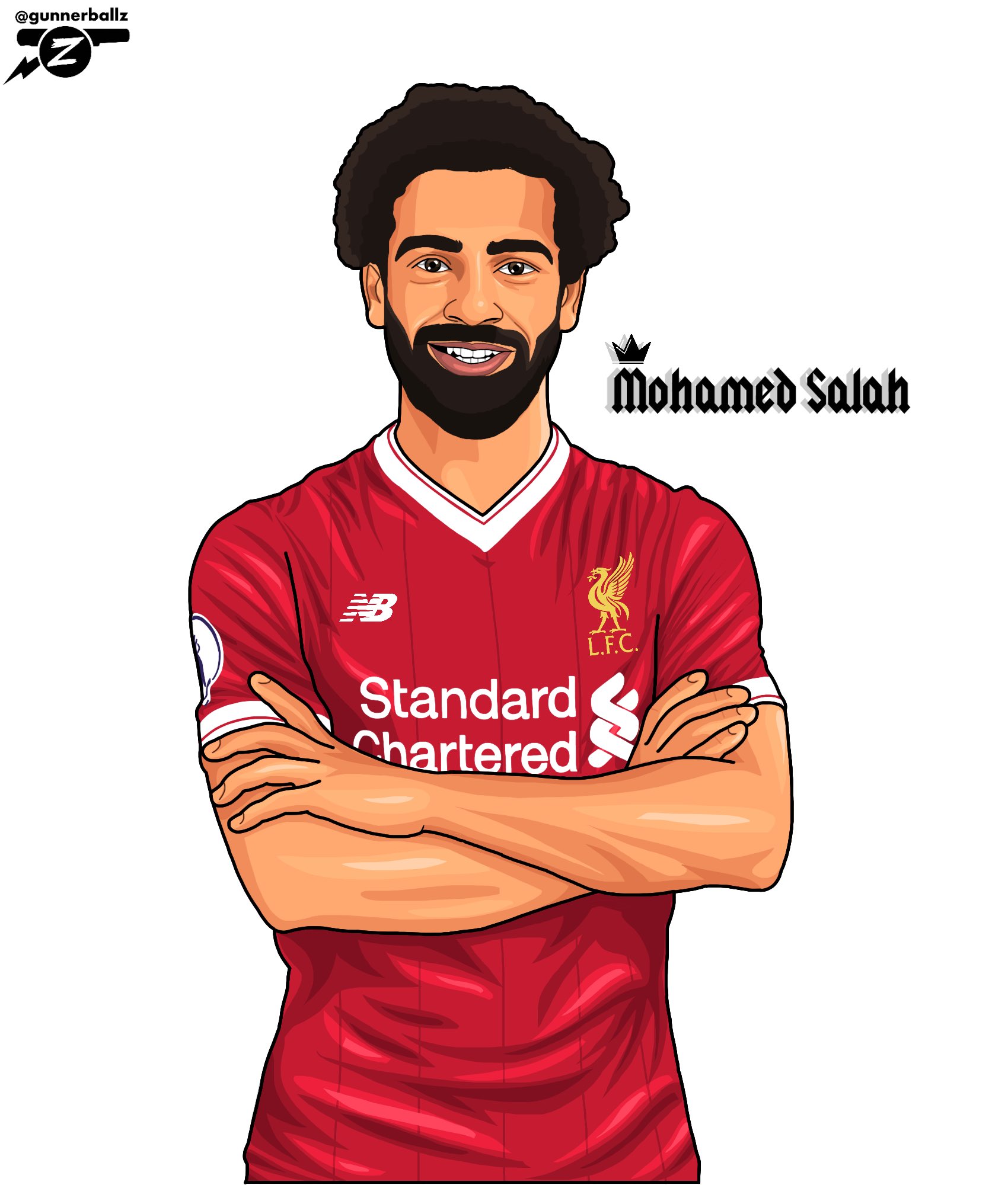 GunnerballZ on Twitter: "Credit where it’s due Mo Salah has been king