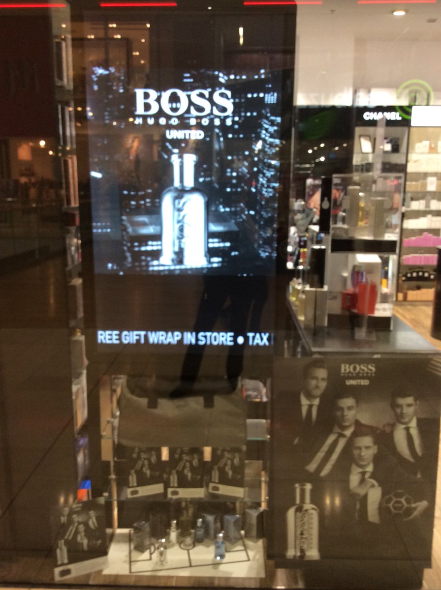 Every mans dream The all new  football inspired name Boss United is here stores today hurry before it’s goes. #Bossunited @intuDerby @chelleperfumexx