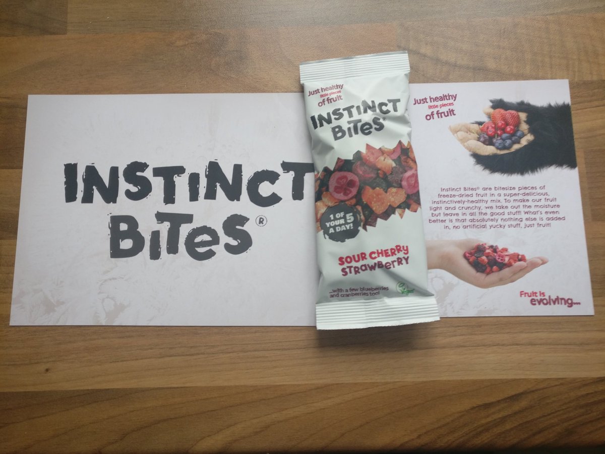 Look what arrived in the mail today!

We at BrighThinking are so excited to finally get our hands on the delicious @instinctbites, developed by an old friend of BrighThinking <a href="/DominicKristy/">Dom Kristy</a>!

Show some love to a cool and nutritional snack at instinctbites.co.uk! 😊
