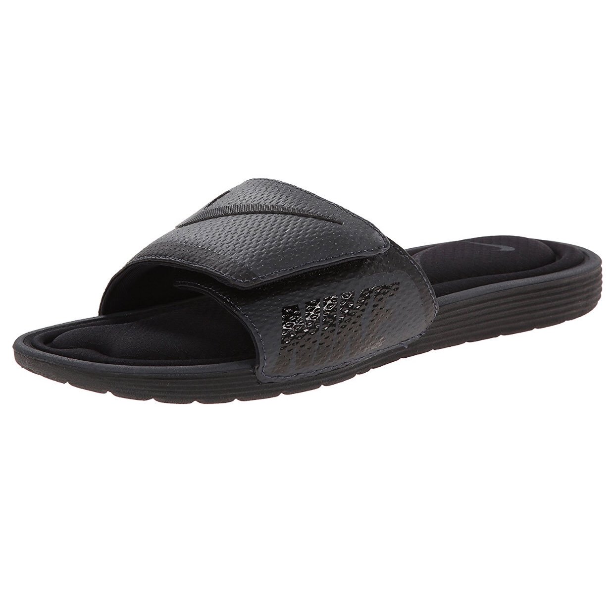 Nike solarsoft hotsell comfort slide black