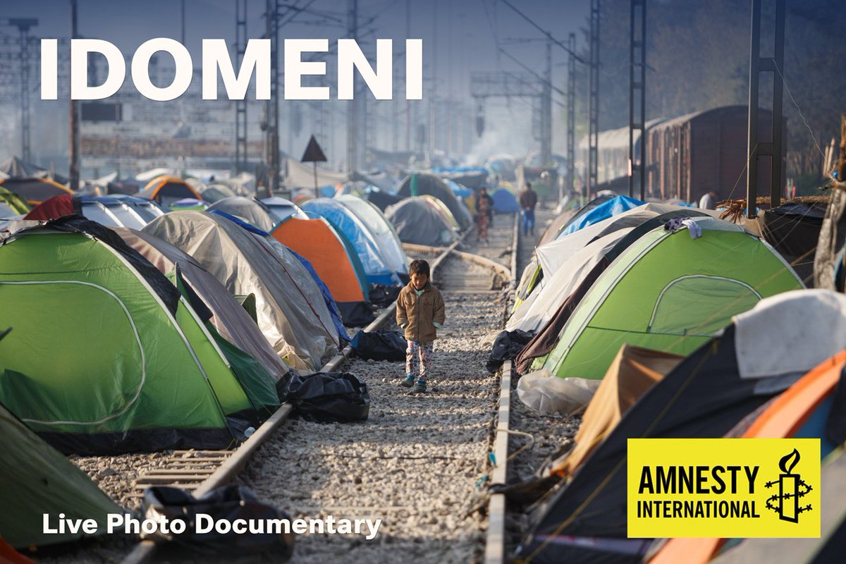 DavidLohmueller's tweet photo. I’m very happy to announce that I have partnered with @amnesty_de to show my photo documentary “Idomeni – between hope and despair” live in different cities around Germany in the coming weeks and months. More info here: https://t.co/ChfYEnwvdY https://t.co/slB1NrJTbV