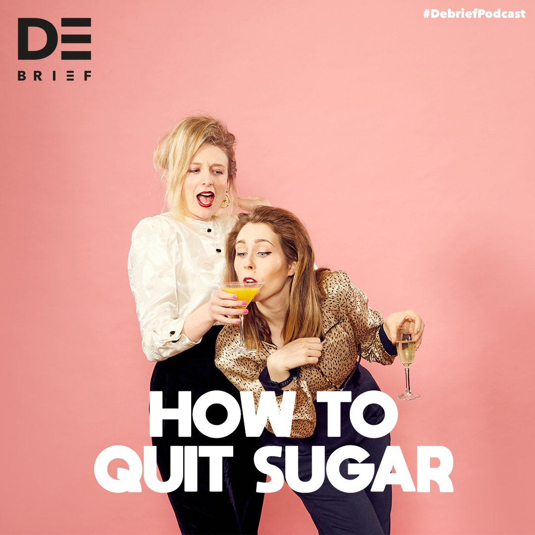 On this week's episode of the #DebriefPodcast, <a href="/5tevieM/">Stevie Martin</a> and <a href="/TessaCoates/">Tessa Coates</a> try to give up SUGAR, yes really: bit.ly/2jc8pjs 🍭🍩🍹