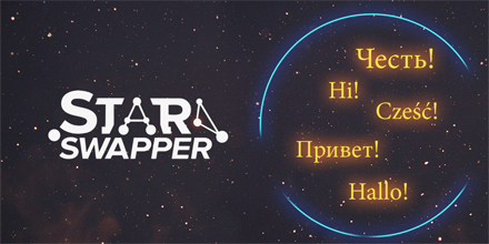 tapitgames's tweet photo. #StarSwapper is available in five different language versions!
@tapitgames #tapitgames #space #GameDev #IndieDev #IndieGame #Steam #indiegame #newgame #language https://t.co/Z8E0RP7PBQ