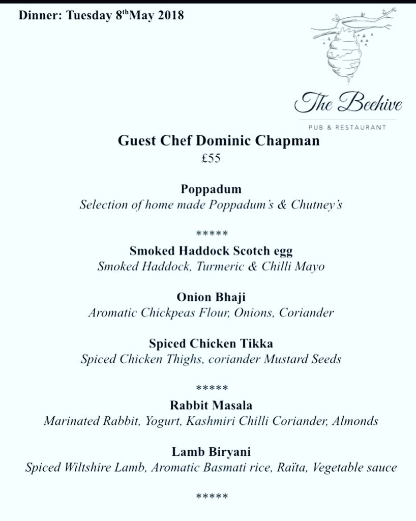 TajChatham's tweet photo. CHARITY NIGHT 8th May for HOSPITALITY ACTION! Guest Chef Dominic Chapman will be serving a DELICIOUS menu here! Come on down for an entertaining evening &amp; of course stunning food! #walderslade #maidstone #medway #chatham #kent #restaurant #charitynight #followme https://t.co/aRinztaVEc
