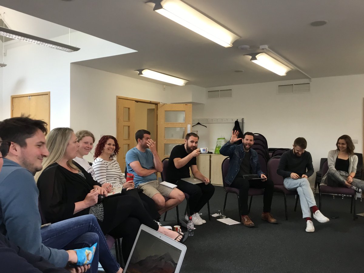 JamesSilley's tweet photo. Staff training with @timwindsorbrown. Moving us to the next level. Love these guys. @newcomchurch https://t.co/OOq9tb18yi