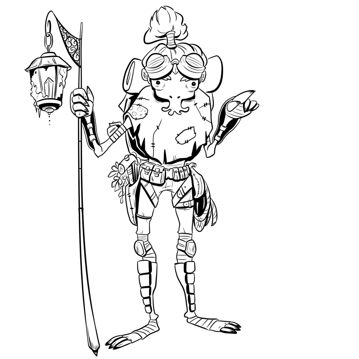 jamescmaddox's tweet photo. Some character designs from a new thing that @pollensalta and I are working up. 
Tell no one!
#supersecretstuff https://t.co/w9DR1eP32y