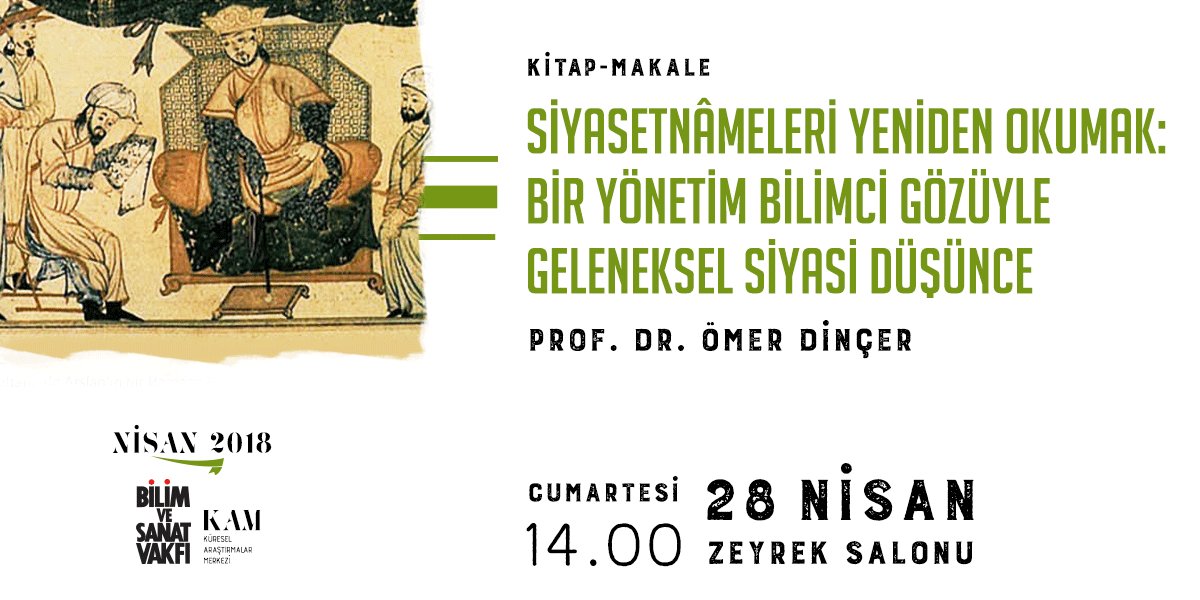 Cumartesi, davetlisiniz!
Prof. Dr. Ömer Dinçer, Klasik Yayınları’ndan çıkan son kitabı çerçevesinde bir sunum gerçekleştirecek ve insanlığın en kadim problemlerini teşkil eden “siyaset” ve “yönetim” sorununa siyâsetname literatürü ekseninde odaklanacak.

bisav.org.tr