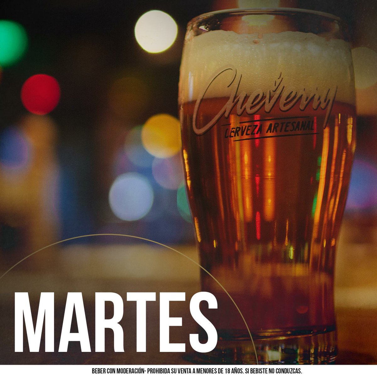 cervezacheverry's tweet photo. Martes en #Cheverry!
Te esperamos en Olavarría 2951!
Happy Hour de 1830hs a 21hs! https://t.co/CO6RRkdtsw