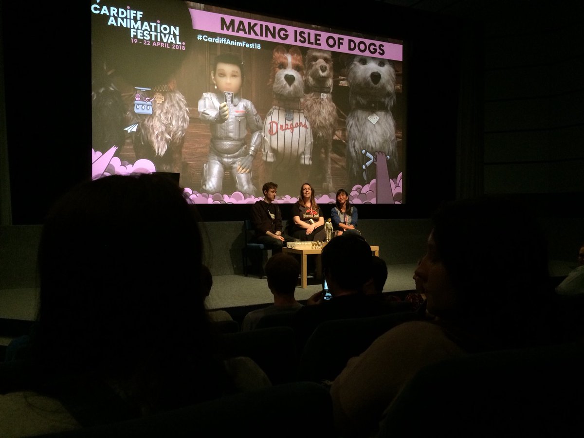 stopmotion_tom's tweet photo. Really amazing to be a small part of @CardiffAnimFest as a volunteer! Massive praise to @LaurenOrmeFilms @bintykins and the team for an incredible weekend of films, screenings and masterclasses! I met so many cool people, hope to see some of you around Cardiff #cardiffanimfest18 https://t.co/4eoa5ShHCf