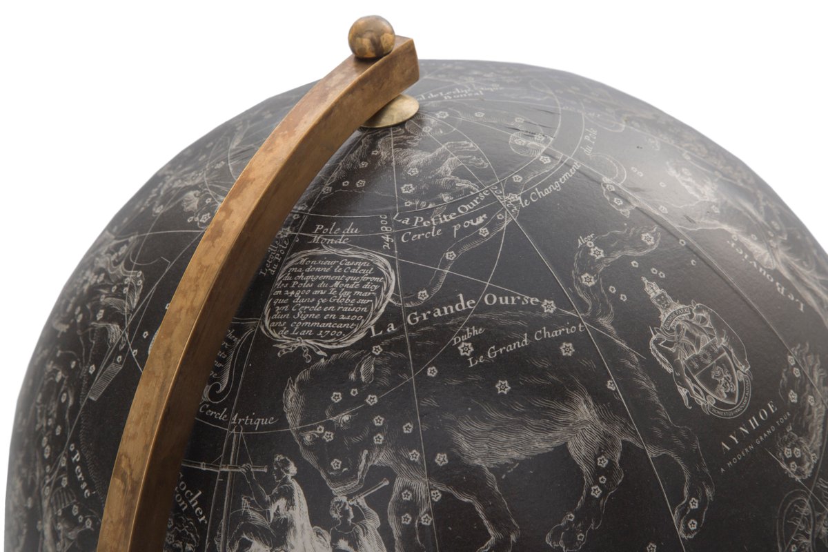moderngrandtour's tweet image. STARGAZING // Our hand finished celestial globes are available in various colourways and with brass or brushed steel meridian - available to buy on our website now #amoderngrandtour #globe #celestialglobe #stargazing #brass #steel #handfinished #decor #interior #style