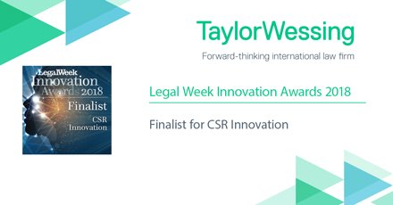 Fantastic news - we've been shortlisted for the <a href="/LegalWeek/">Law.com UK</a> CSR Innovation Award for our work with the <a href="/thefouroarsmen/">The Four Oarsmen</a> 🌊 . Congratulations team 👏