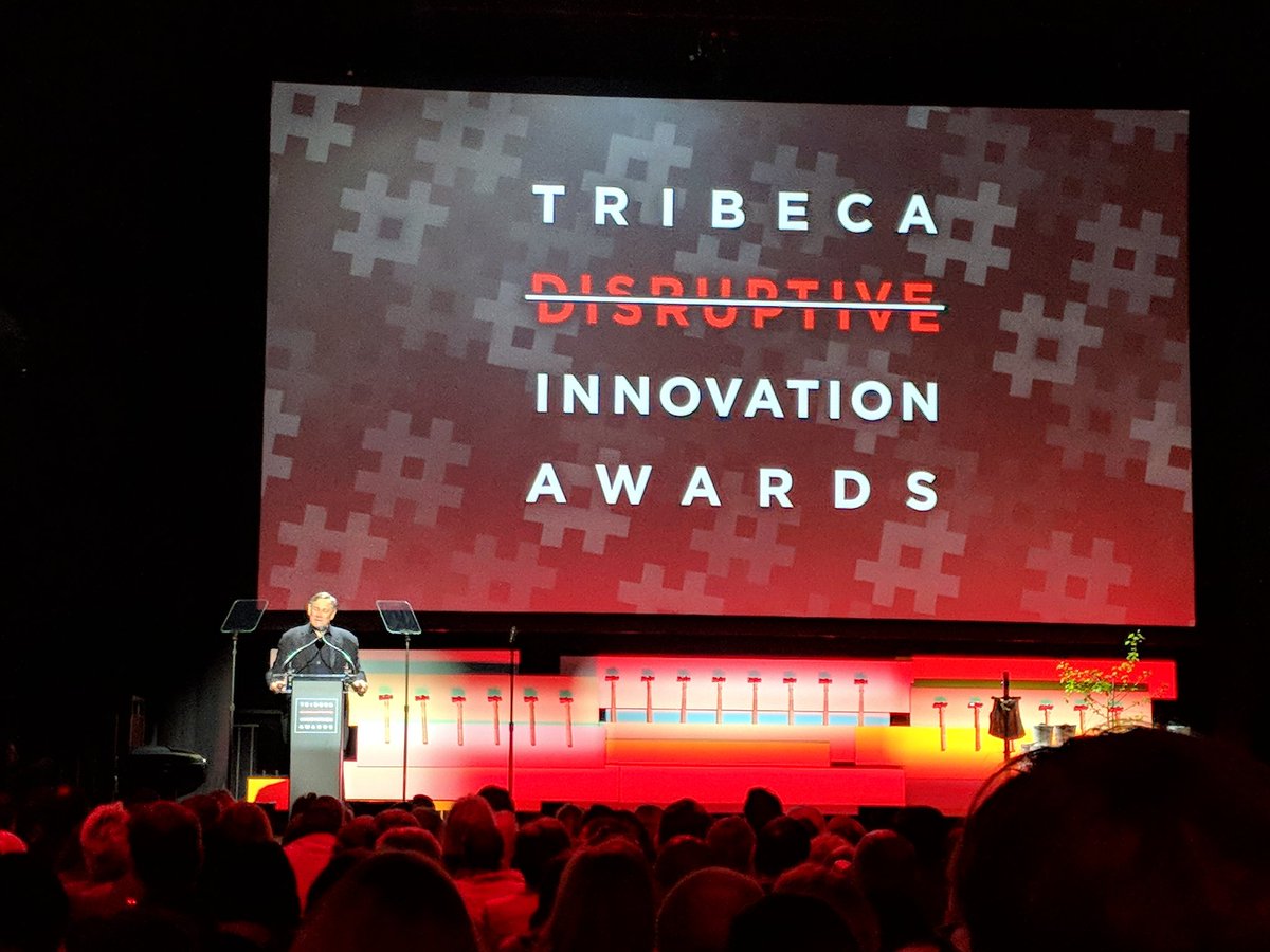 Excited to see Leila Janah <a href="/leila_c/">Leila Janah</a> honored at the TriBeCa Disruptive Innovation Awards for her work <a href="/Samasource/">Samasource</a> #tdia2018 <a href="/TFFDisruptive/">Tribeca Disruptive Innovation Awards</a>