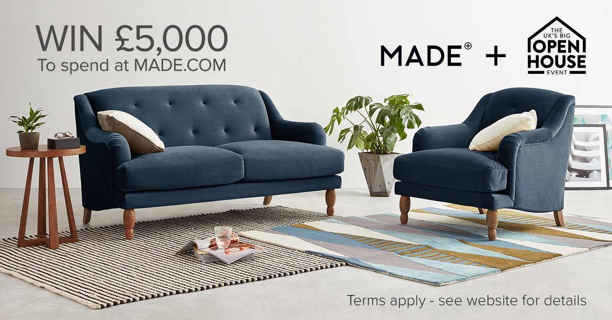 How would £5k of <a href="/madedotcom/">MADE.com</a> style help transform your home? Our #bigopenhouse event could be your chance to #WIN <a href="/bigopenhouse/">Big Open House</a> socsi.in/E9UAy