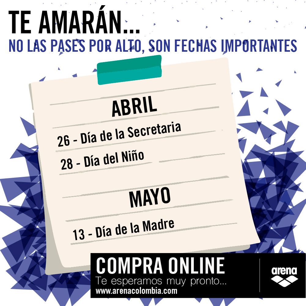 ArenaColombia's tweet photo. ☺️Ahora nada te limita con tu TIENDA ONLINE!!, ✌🏼Compra y envía de regalo, se aproximan fechas importantes! 🎁 No las pases por alto, sin duda te amarán!! https://t.co/8qzTBmQcua