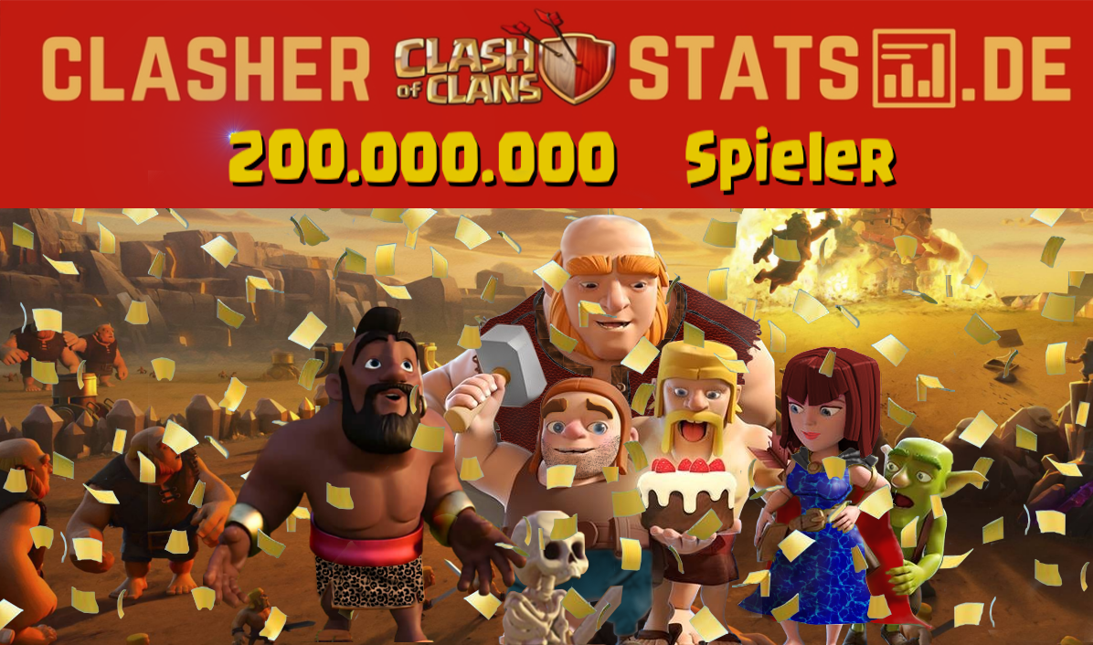 <a href="/clasherstats/">Clasherstats</a> hat über 200 Millionen Spieler erreicht und ist damit zum größten #Clash Statistikportal geworden. Das wird mit einem Event-Clankrieg am 27. April gefeiert!
Weitere Infos dazu gibt es hier:
clasherstats.de
discord.gg/WeEkJt6
youtube.com/channel/UCOQH3…