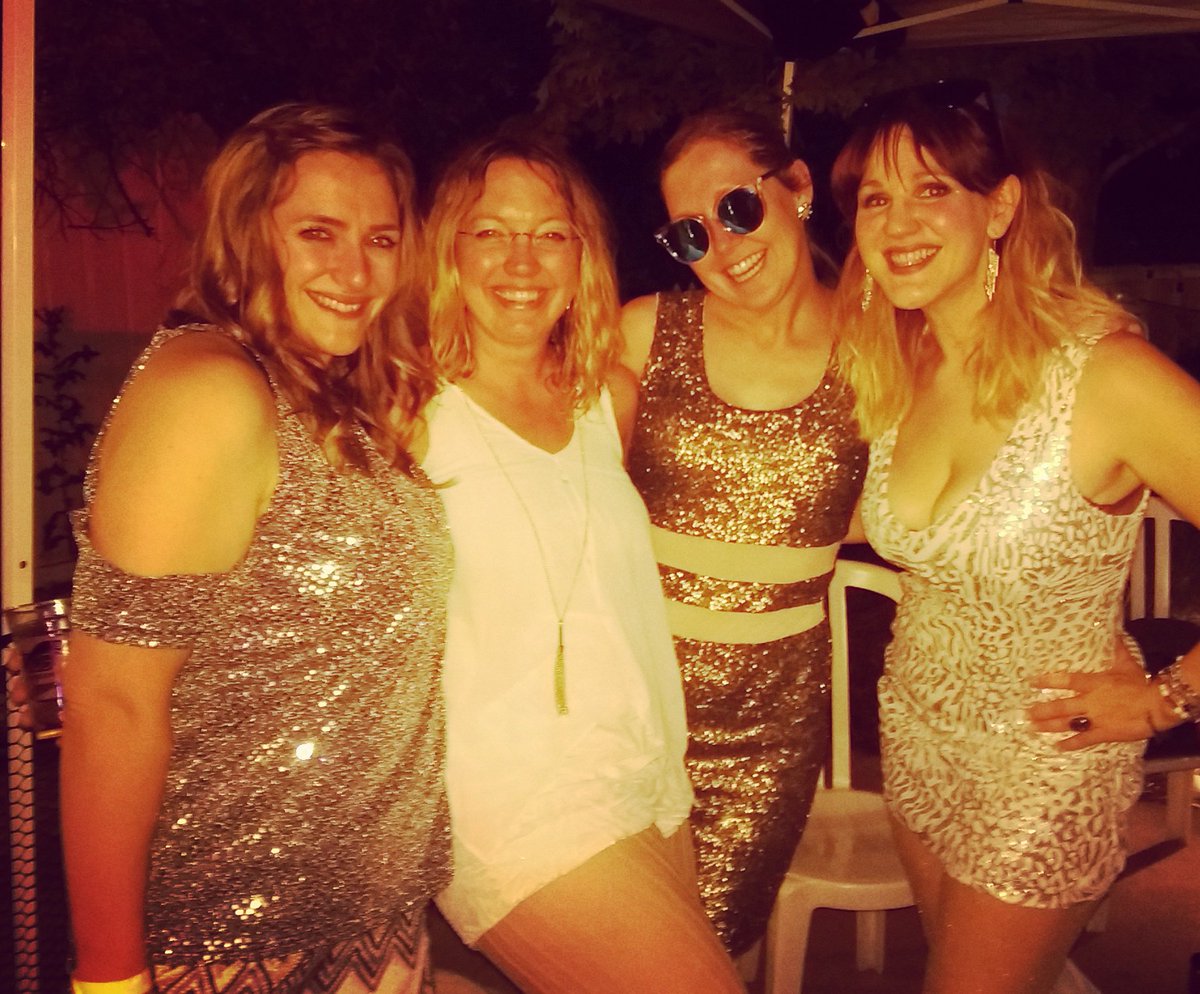 Hey LADIES (and gentlemen, of course)!!!  Get your sequins ready!  We play Saturday night at <a href="/DowntownArtery/">Downtown Artery</a> for <a href="/FoCoMX/">FoCoMX</a>!!!!  We can't wait to see you!