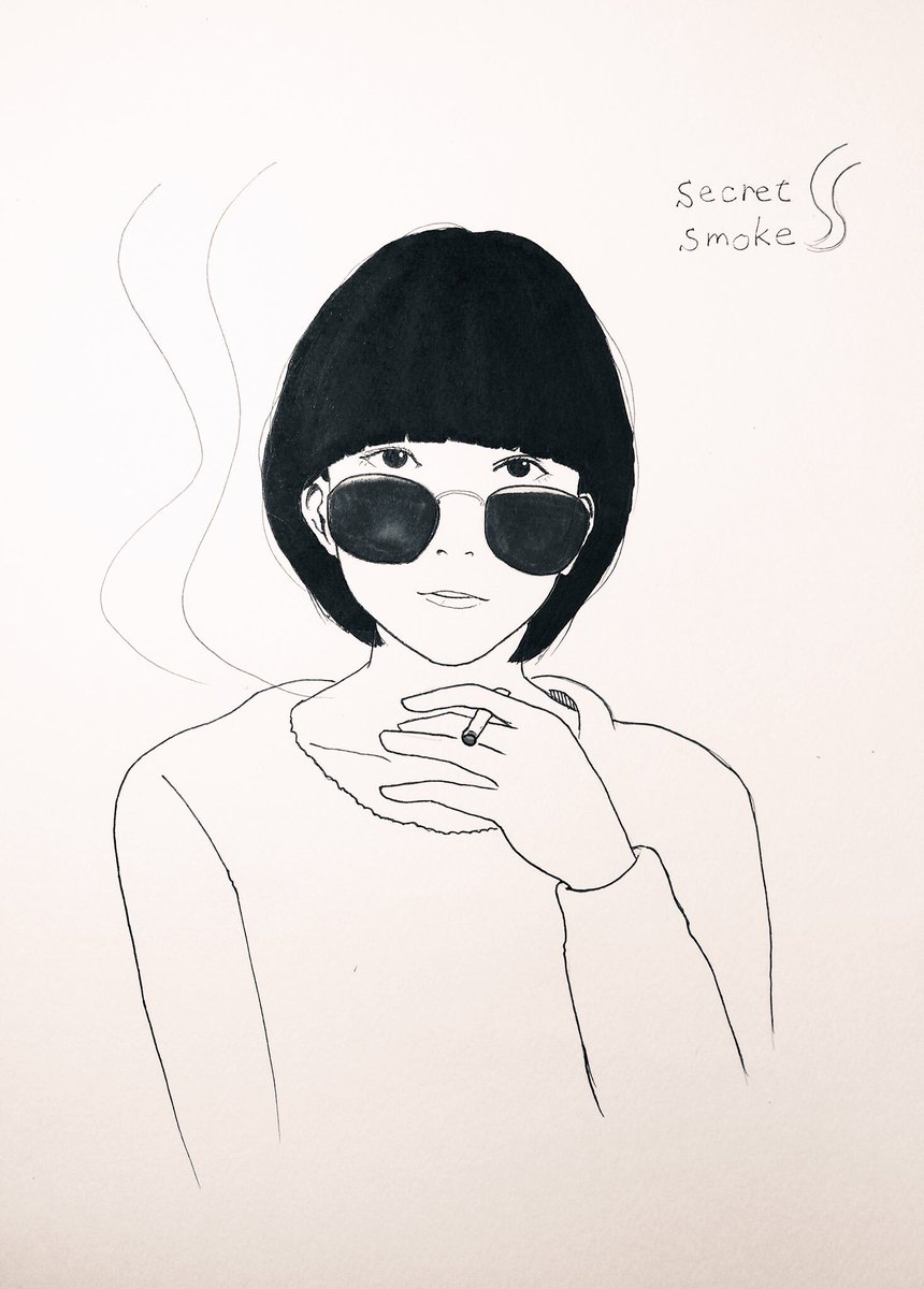 Secret Smoke
#drawing
#pen 