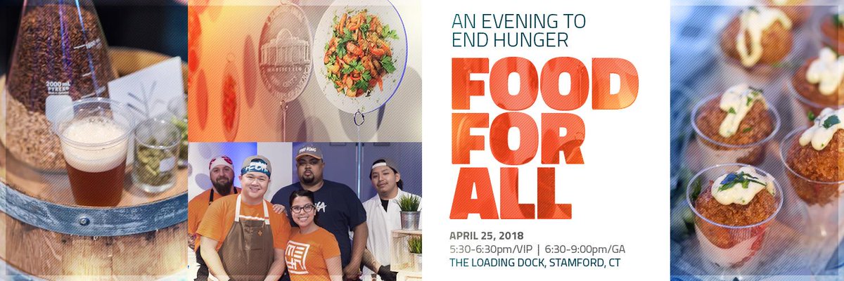 FoodRescueFFLD's tweet photo. #FoodForAll2018 is TOMORROW! Enjoy cocktails and dishes from 20 of Fairfield County's newest and hottest restaurants, all while supporting our work at Food Rescue US. By attending, you'll help us rescue 3 million meals for our community!
Tickets and info: https://t.co/3w4FJyz7aD https://t.co/k6DACIrw8n