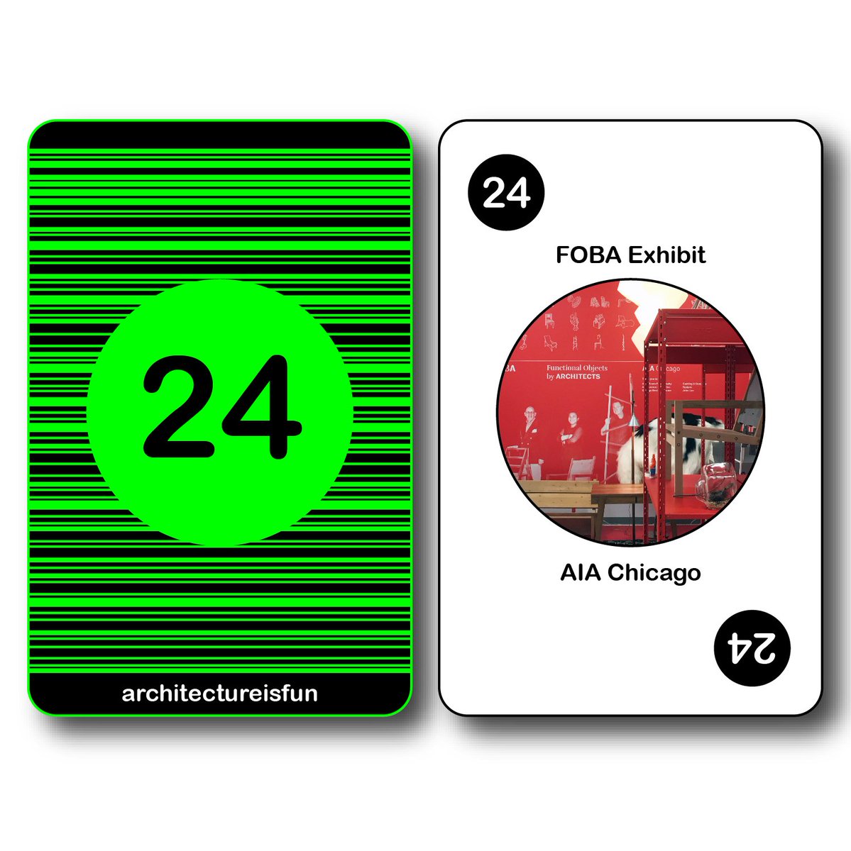 funarchitect's tweet photo. Last day celebrating our 24th birthday month - project 24 is the FOBA installation for @AIAChicago #play #makeeverydayfun #architectureisfun #ARCHWEEK18 #blueprintforbetter https://t.co/DicPjo2l1c