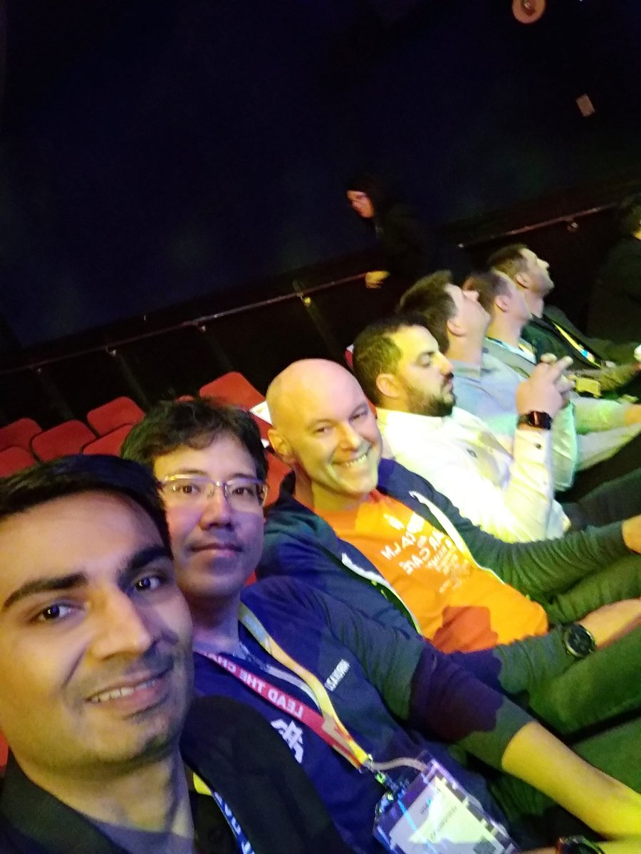 RakeshJesadiya's tweet image. #MagentoImagine #MagentoMasters many masters in encore theater