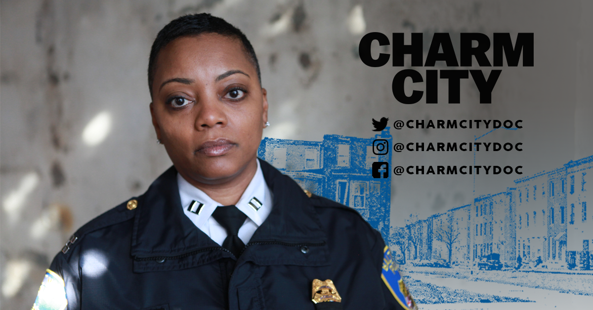 charmcitydoc's tweet photo. "We just have evil out here. Sometimes, as best as we try to fight against it, you know, it still pops up on our doorstep, too." — #Baltimore Ofr. Monique Brown in new film @CharmCityDoc screening TONITE at #Tribeca2018 →  https://t.co/wYMGZXson8  #CharmCity #CharmCityDoc https://t.co/fUSU4JW2cF