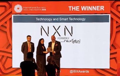 NXNgroup's tweet photo. Congratulations team for the smart technology award! Well deserved and many more to come! #ibsawards #smartcity #smarttech #nxn @YKhalili https://t.co/CL0mbILJB2
