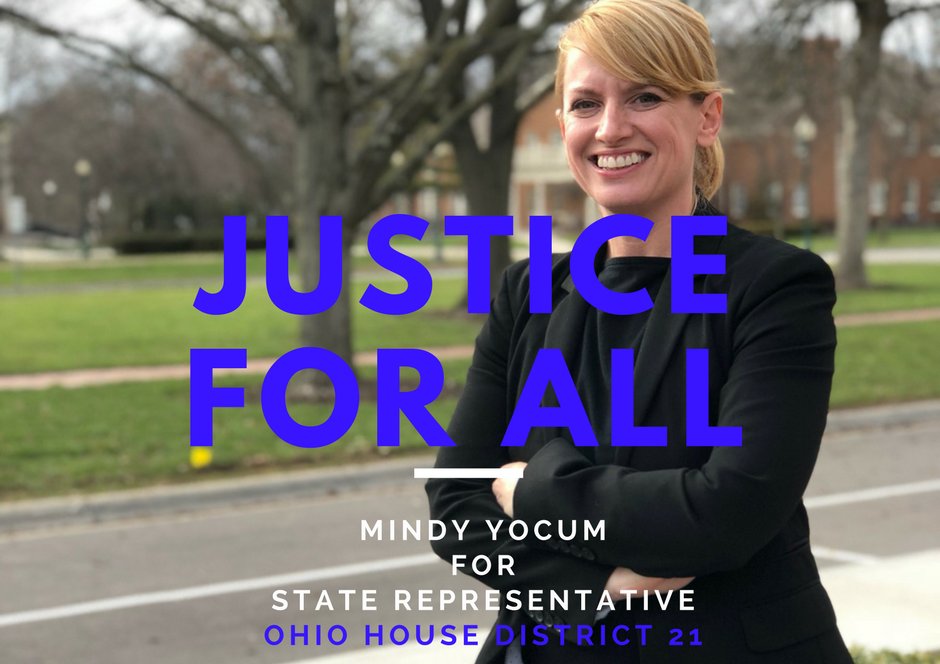 It's time to use your voice!! - mailchi.mp/d167f3b40a3e/r… Election Day is 2 weeks away! mindyyocum.com #imvotinyocum #justiceforall #voteprochoice