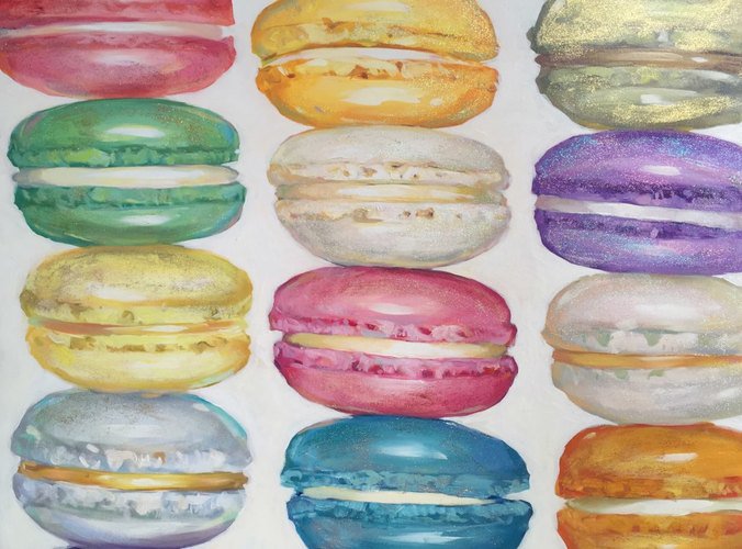 Sweet inspiration! gallery-orange.com #gallery Orange #desert art